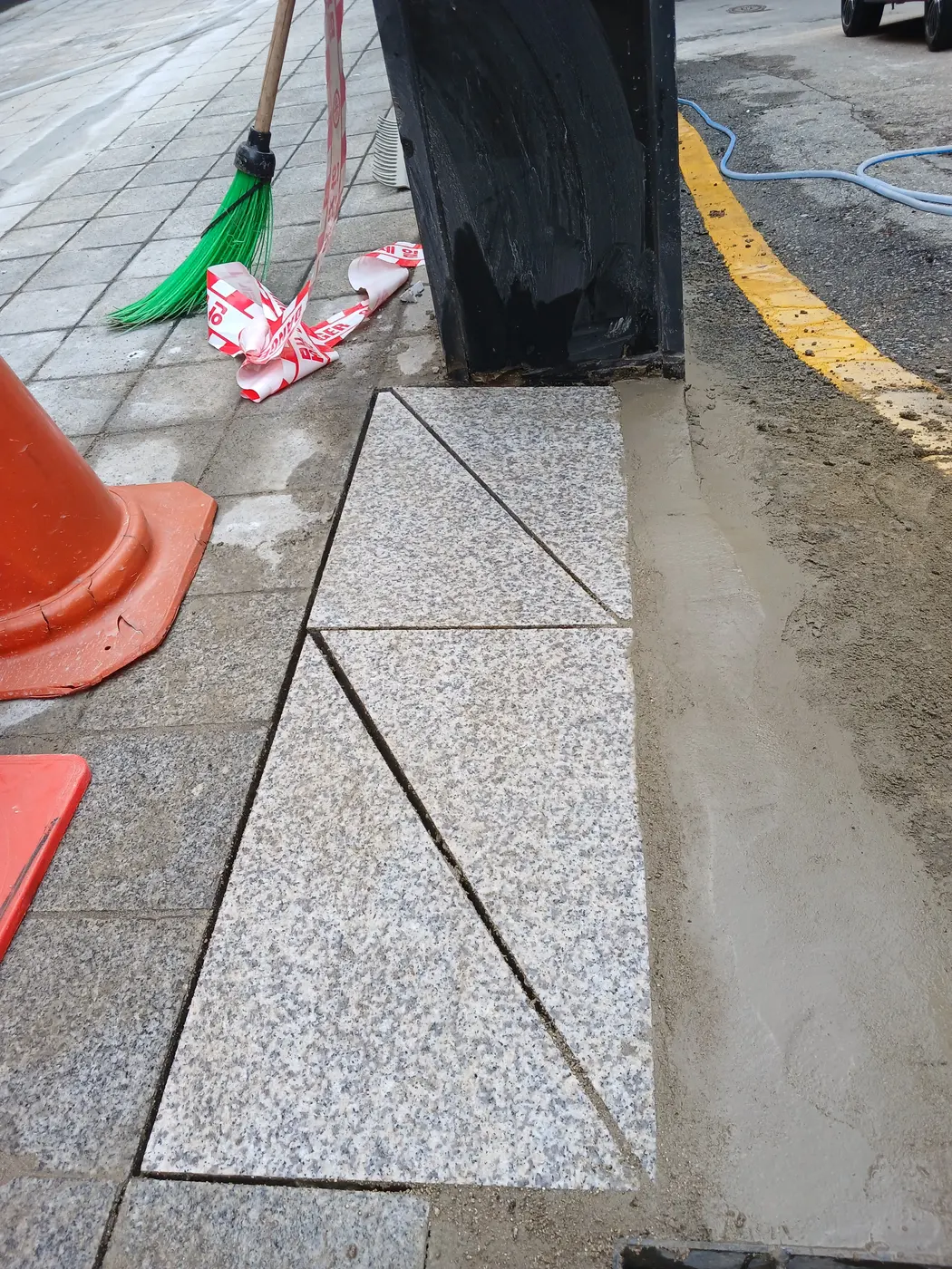 대리석계단 파손교체 완료 현장 5